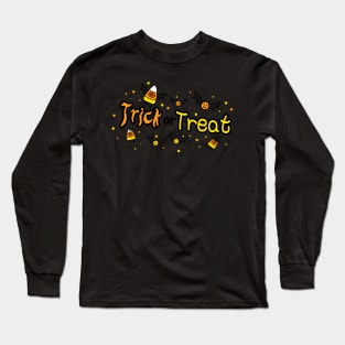 Trick or Treat Halloween Themed Long Sleeve T-Shirt